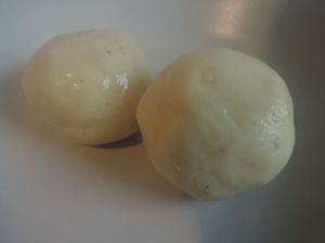 Kartoffelklöße gegart